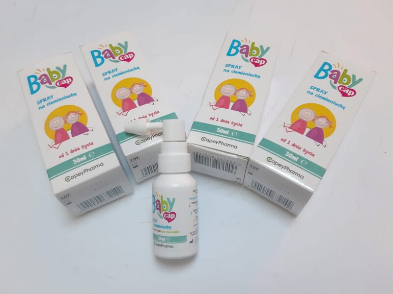 Purškiklis „Babycap“ nuo pirmos gyvenimo dienos  30 ml