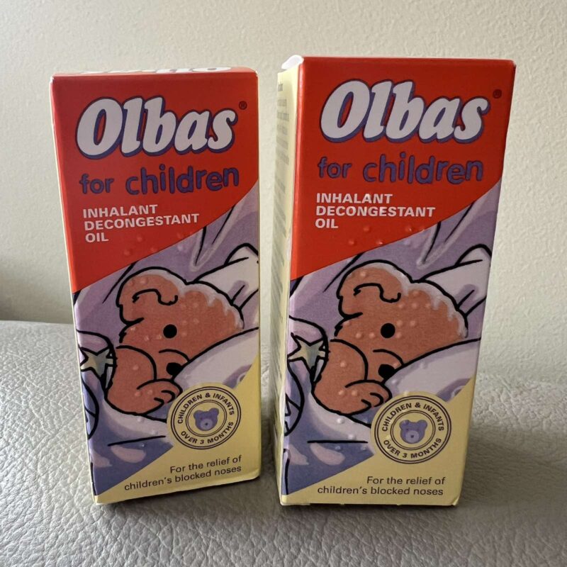 Olbas lašai kūdikiams nuo slogos,  nuo 4+ mėn.